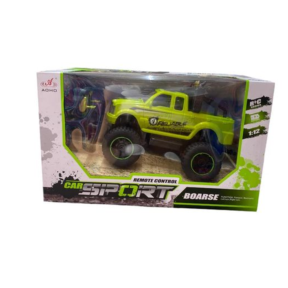 Auto Camioneta A Bateria Con Control Remoto Juguete 2