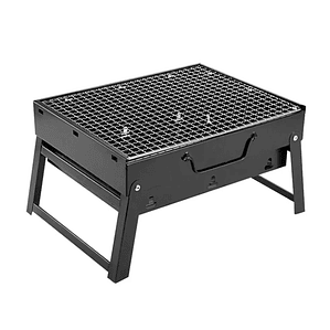 Parrilla Asados Portátil Carbón Plegable