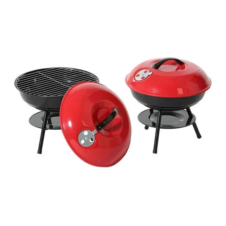 Barbacoa Para Jardín Carbón O Leña Parrilla Inoxidable 2