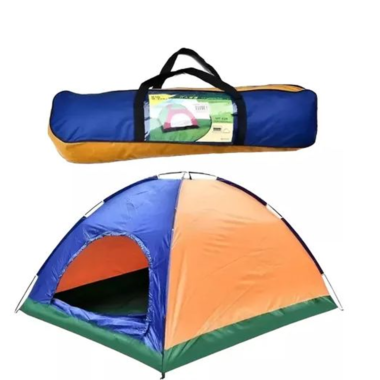 Carpa Iglú 4 Personas Camping Pesca Impermeable Mosquitero 1