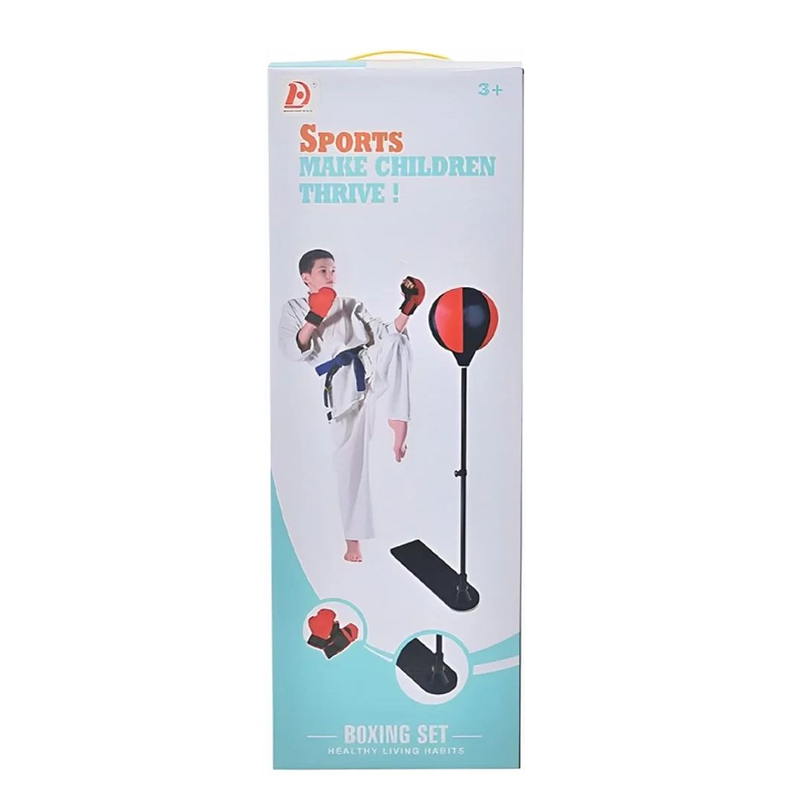 SET DE BOXEO CON GUANTES Y PELOTA DE BOXEO PARA NIÑOS 3