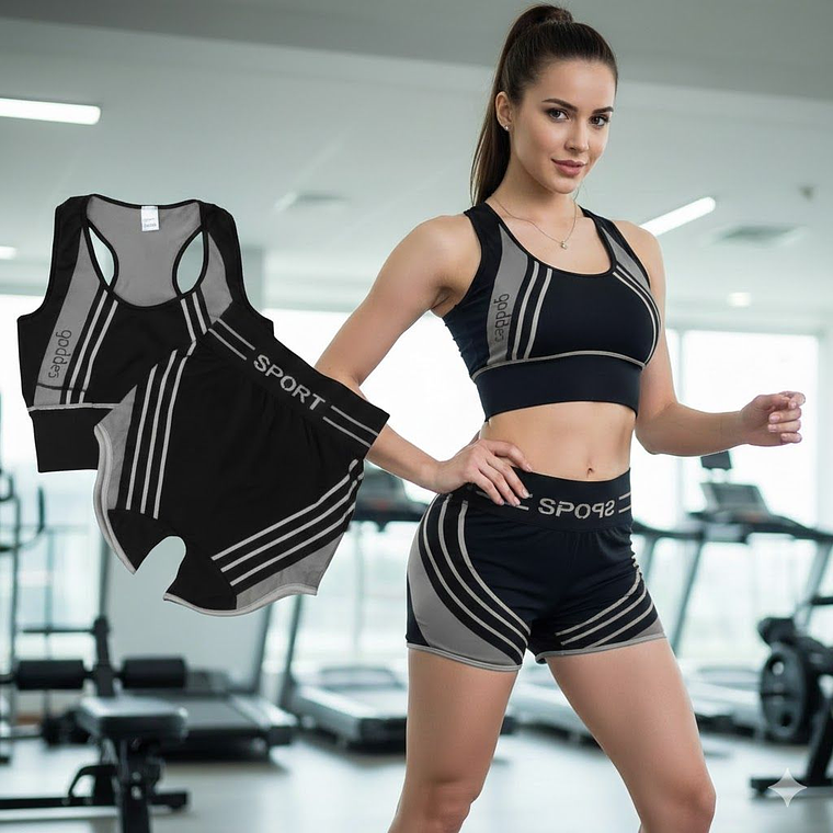Conjunto Deportivo Mujer Fitness 1