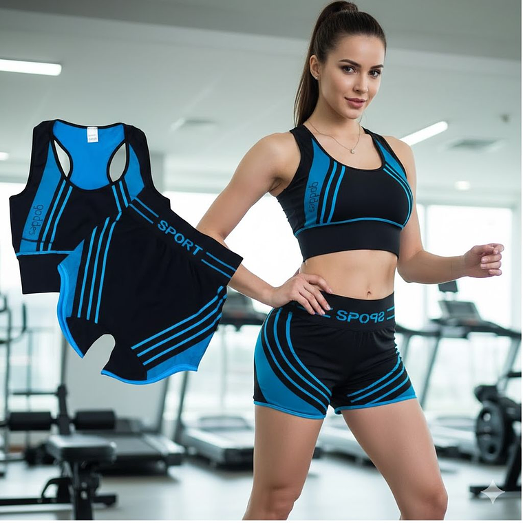 Conjunto Deportivo Mujer Fitness 2