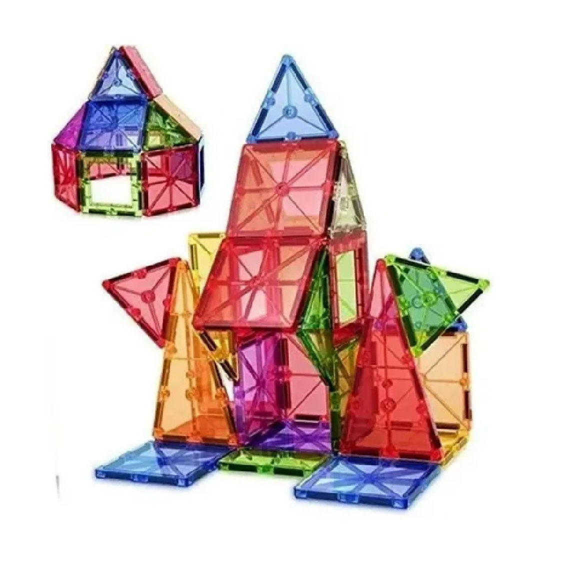 Juego Bloques Magnéticos 48 Piezas 2
