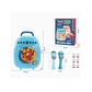 JUGUETE ALTAVOZ NIÑOS MICRÓFONOS DIVERSION Y MÚSICA AZUL - Miniatura 4