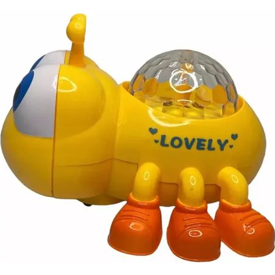 Oruga Musical Con Luz Y Movimiento Sonido Juguete Bebe 3