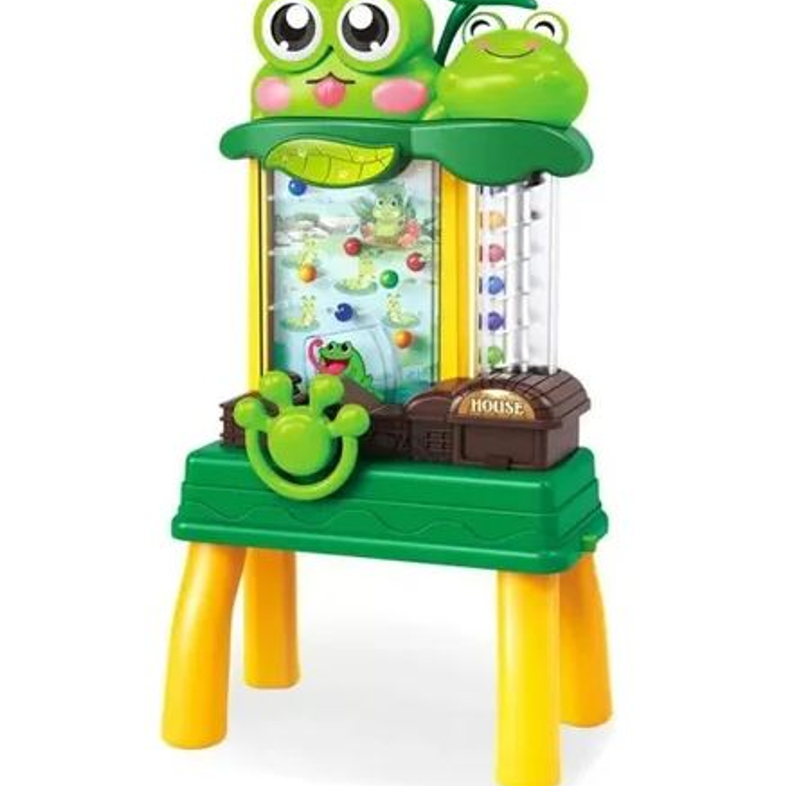 Juego De Mesa Pinball Ranita Niños Electrónico Juego Embocar 1