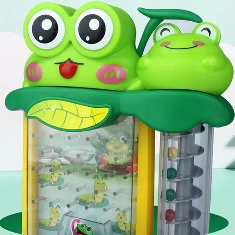 Juego De Mesa Pinball Ranita Niños Electrónico Juego Embocar 2