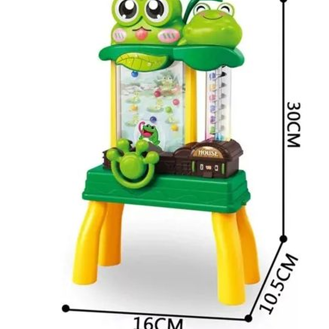 Juego De Mesa Pinball Ranita Niños Electrónico Juego Embocar 4