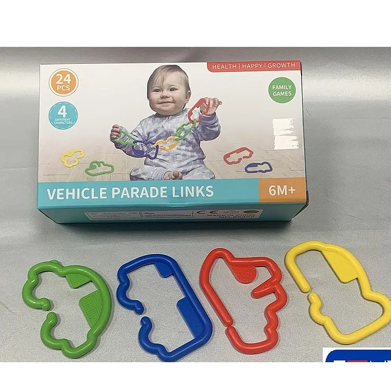 Set De Argollas Colgantes Juego Bebés Multiusos 1