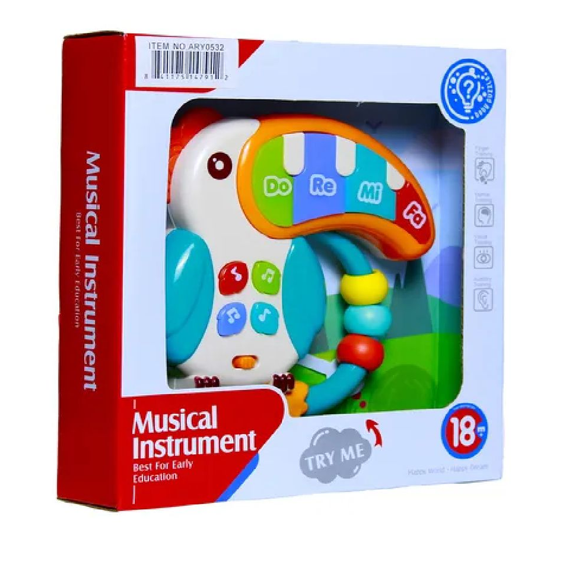 Tucan Musical bebe Juguete didactico 2