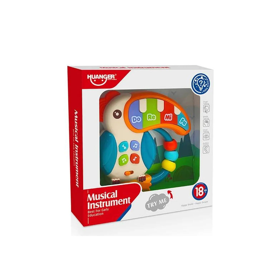 Tucan Musical bebe Juguete didactico 3