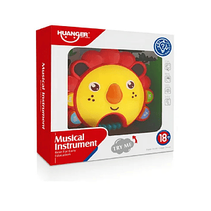 Leon De Juguete Con Luz Y Sonido