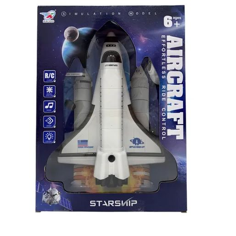 Nave De Exploracion Espacial A Radio Control Color Blanco 1
