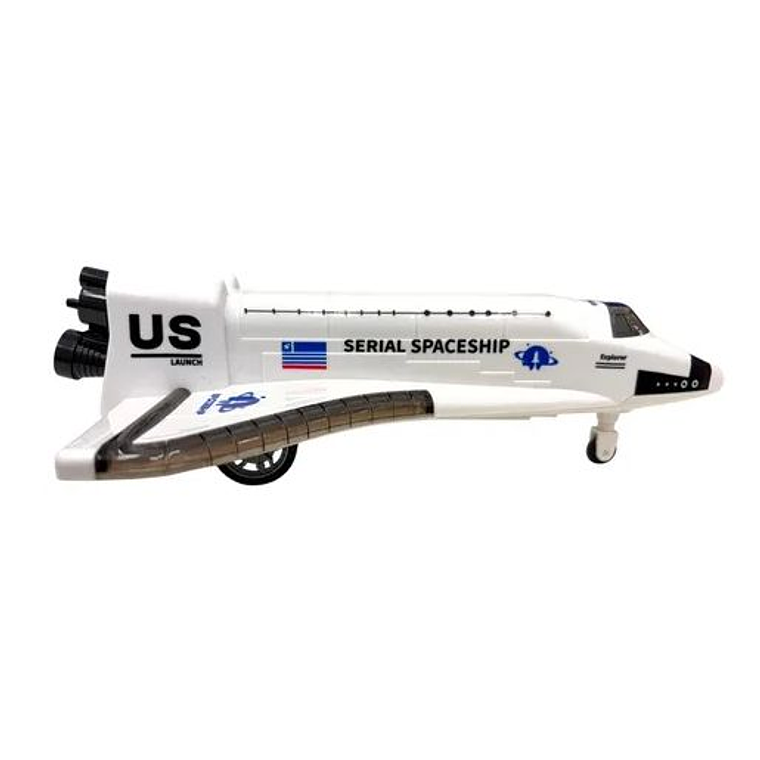 Nave De Exploracion Espacial A Radio Control Color Blanco 3