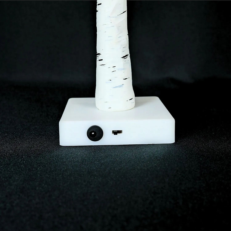 Lampara Arbol Con Hojas 24 LEDs Blanco Cálido Decorativo 4