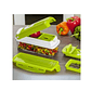 Cortador Rallador Picador Multiuso De Frutas Y Verduras 12 piezas - Miniatura 3