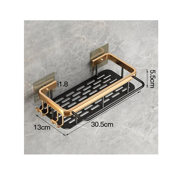 REPISA DE DUCHA ADHESIVAS DE METAL PARA BAÑO 4