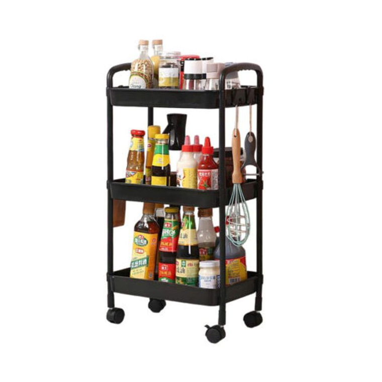 Carrito Organizador Multifuncional 3 Niveles Con Ruedas 2