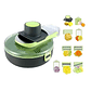 Cortador De Verduras Multifuncional Manual 9 En 1 - Miniatura 1