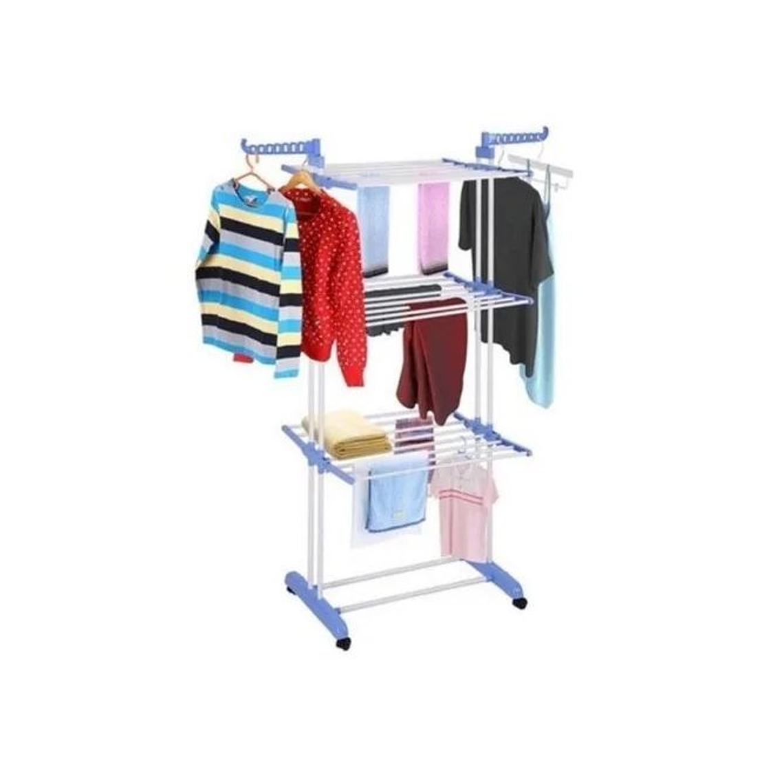 Tendedero Colgador Secador De Ropa Plegable 2