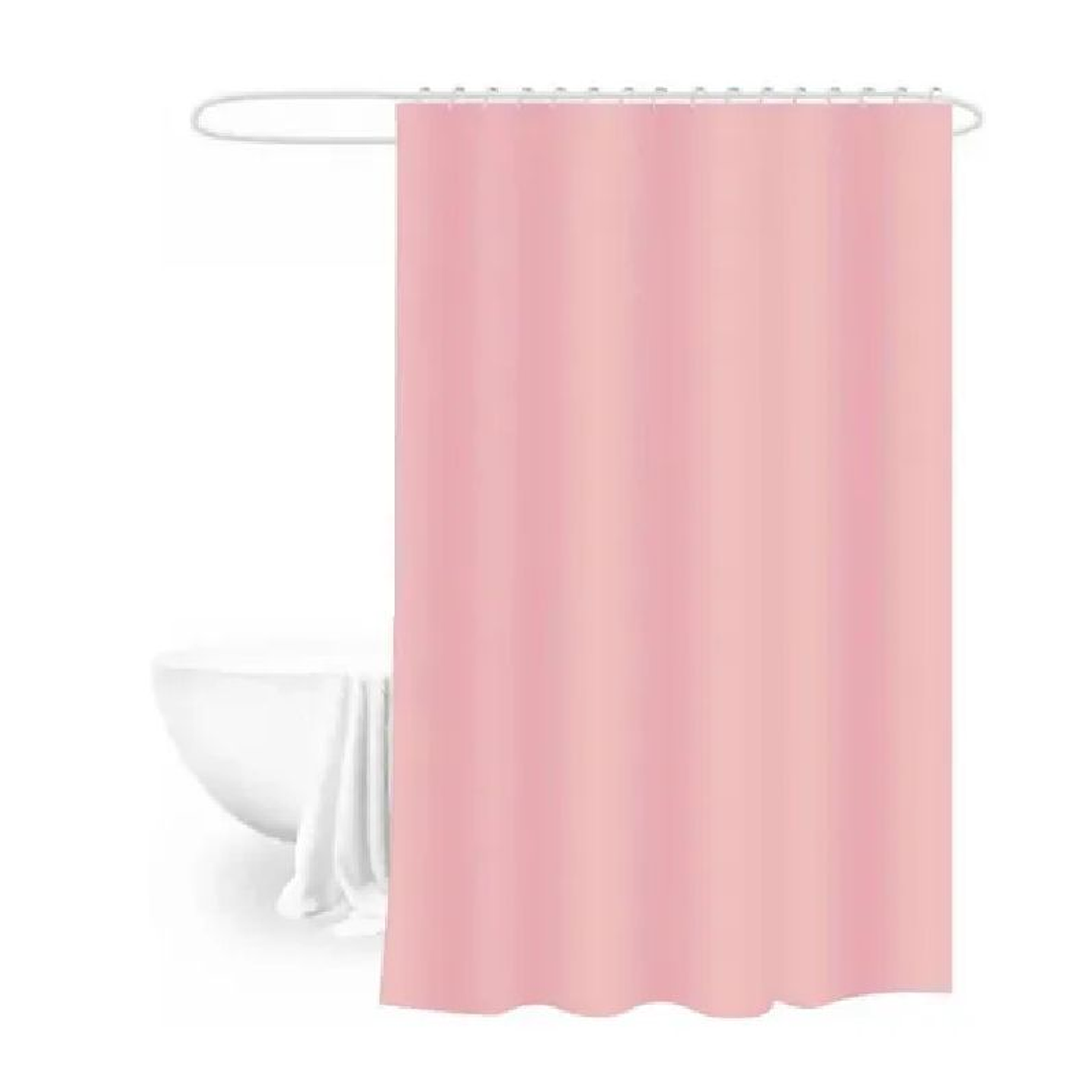 Set de Baño Rosado 8 piezas Cotina Alfombra Organizador 4