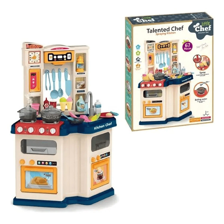 Juego Cocina para niños 67 piezas 2