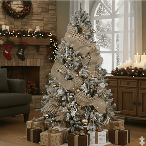 Arbol de Navidad 210 CM Nevado