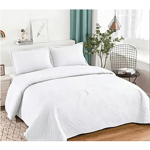 Cubrecama Quilt De Verano Cobertor Plaza Y Media +1 Funda