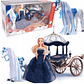 Princesa En Elegante Carruaje + Caballo Eléctrico Que Camina - Miniatura 2