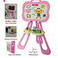 Pizarra Con Atril 3 En 1 Magnetica Doble Para Niños Y Niñas - Miniatura 3