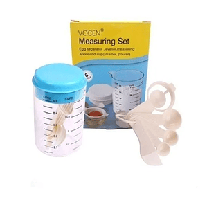 Taza Medidora + Accesorios Cocina Repostería Medida