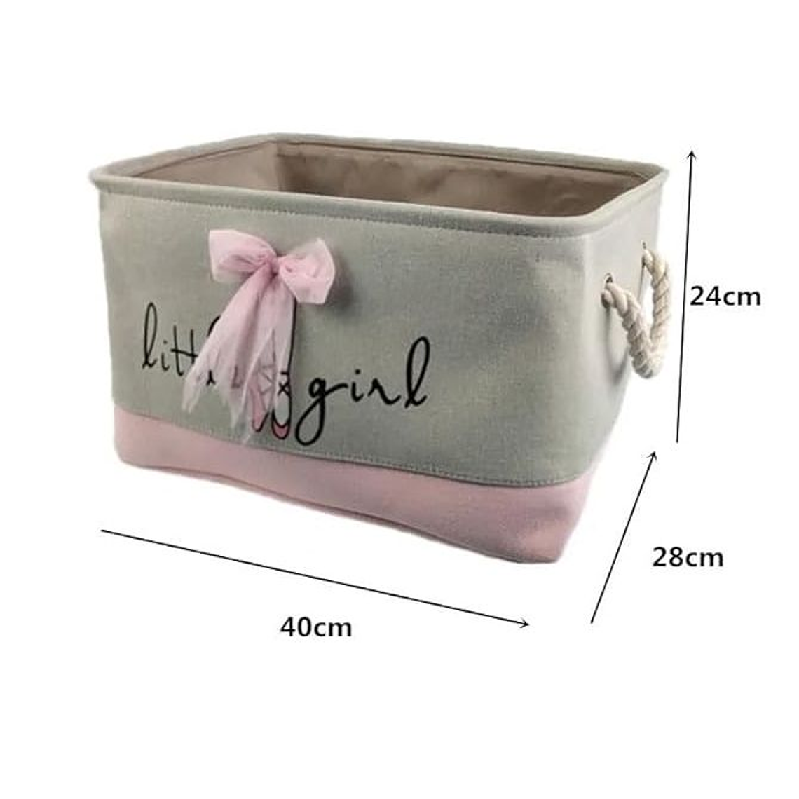 Cesta Organizador de Ropa juguetes Ninos bebes 2