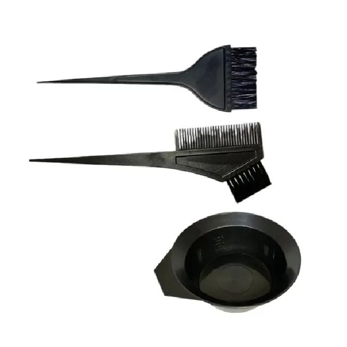 Kit Set Peluqueria Bowl Brochas Peine Para Tintura 1