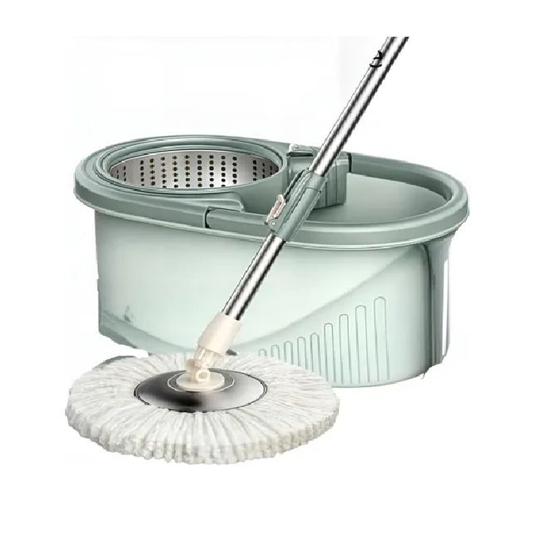 Mopa 360° Trapeador Trapero Microfibra Limpiador +centrifuga 1