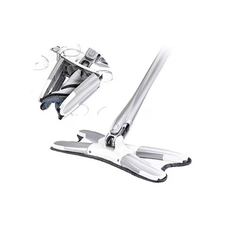 Trapeador Magica Exprimidor Pisos Ventanas Microfibra 360° 3