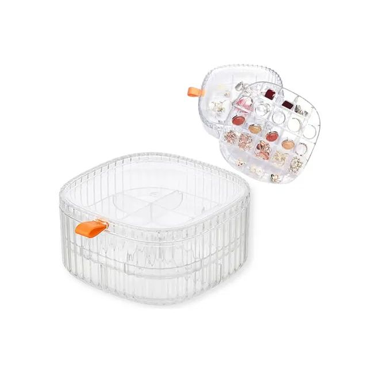 Joyero Acrílico Organizador De Joyas De 3 Niveles 2