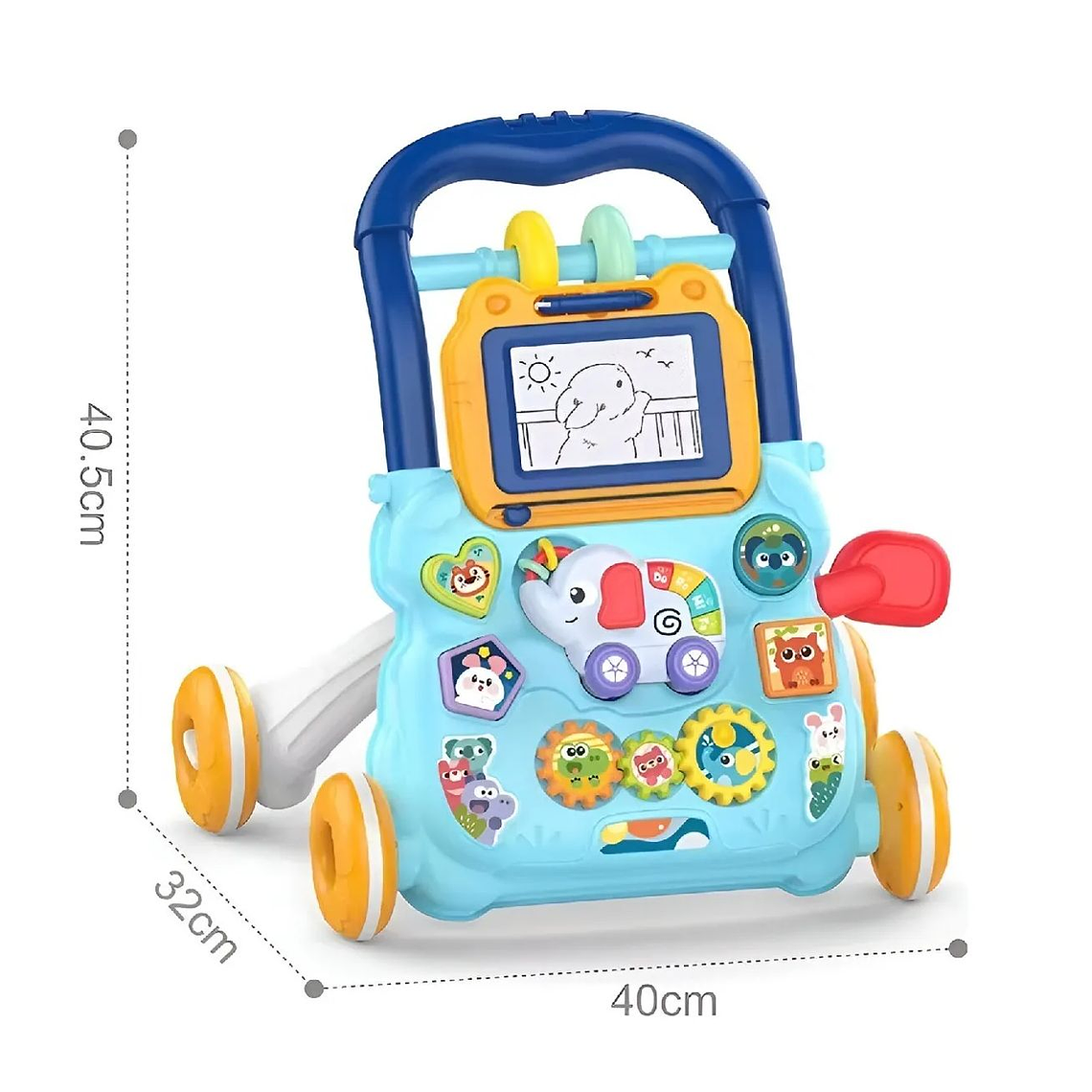 Caminadora Andadera Musical Multifuncional Elefante Unisex 6