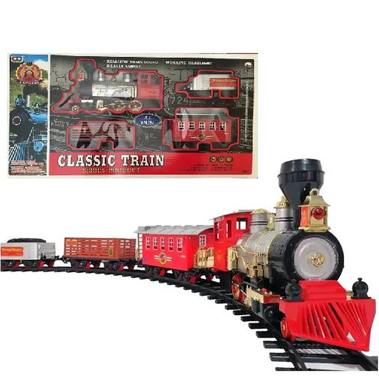 Tren de Navidad 110CM 1