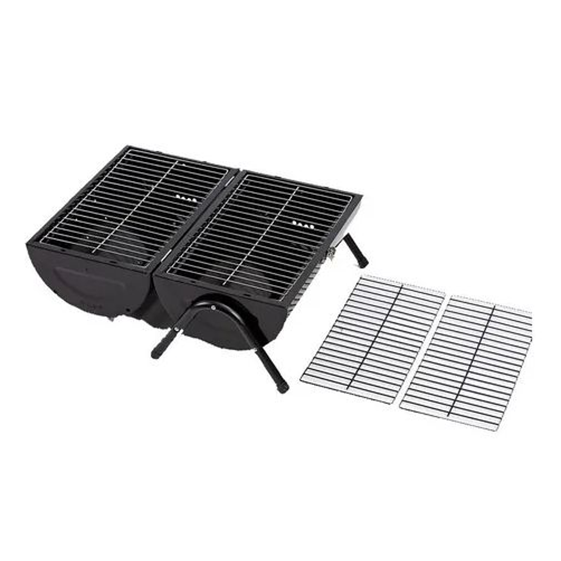 Parrilla Asador A Carbón Tipo Barril Portatil 2