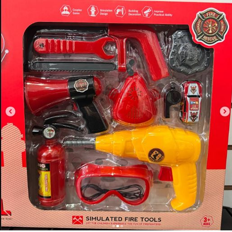 Set de Bombero juguete para ninos 3