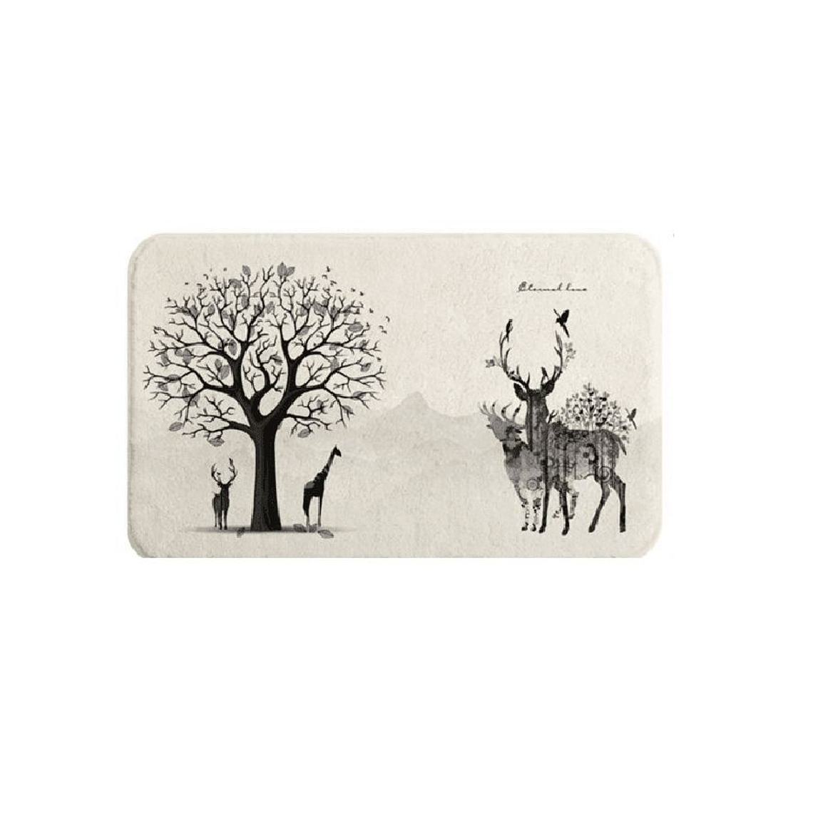 Alfombra De Baño Absorbente Suave De Baño 1