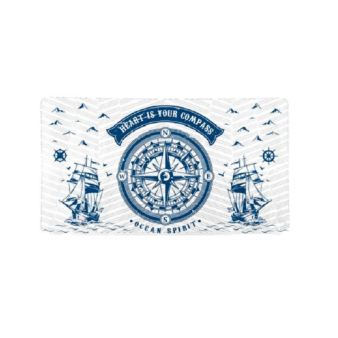 Set Juego De Baño 9 Piezas Accesorios Elegante Azul 3