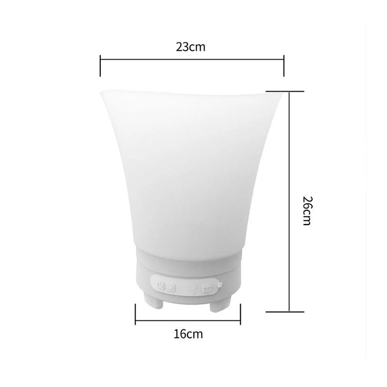 Hielera Parlante Cubetera Led Bluetooth Grande 7l Musical 3