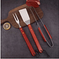 Set Parrillero Asado X3 Utensilio - Miniatura 1