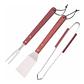 Set Parrillero Asado X3 Utensilio - Miniatura 2