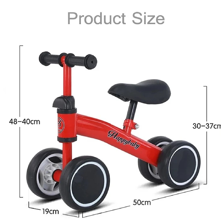 Mini Bicicleta de Equilibrio Andador Sin Pedal 2