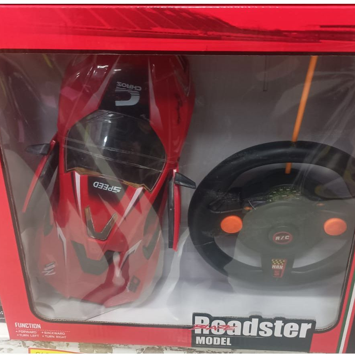 Auto De Juguete Control Remoto Infantil Rojo 5