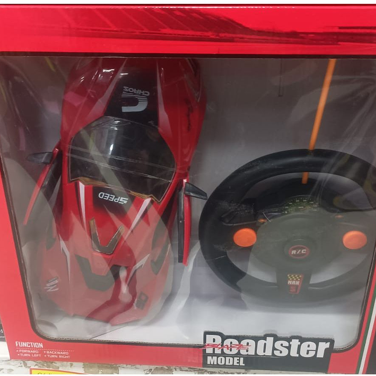 Auto De Juguete Control Remoto Infantil Rojo 5