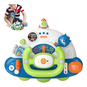 Juguete Simulador De Volante Musical Para Niños